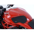 R&G Racing Traction Grips 2-Grip Kit for Ducati Monster 1100/1100 Evo '10-'14, M1200 '11-'22, M1200S/M1200R '14-'22, M797 '17-'21, M821 '14-'21